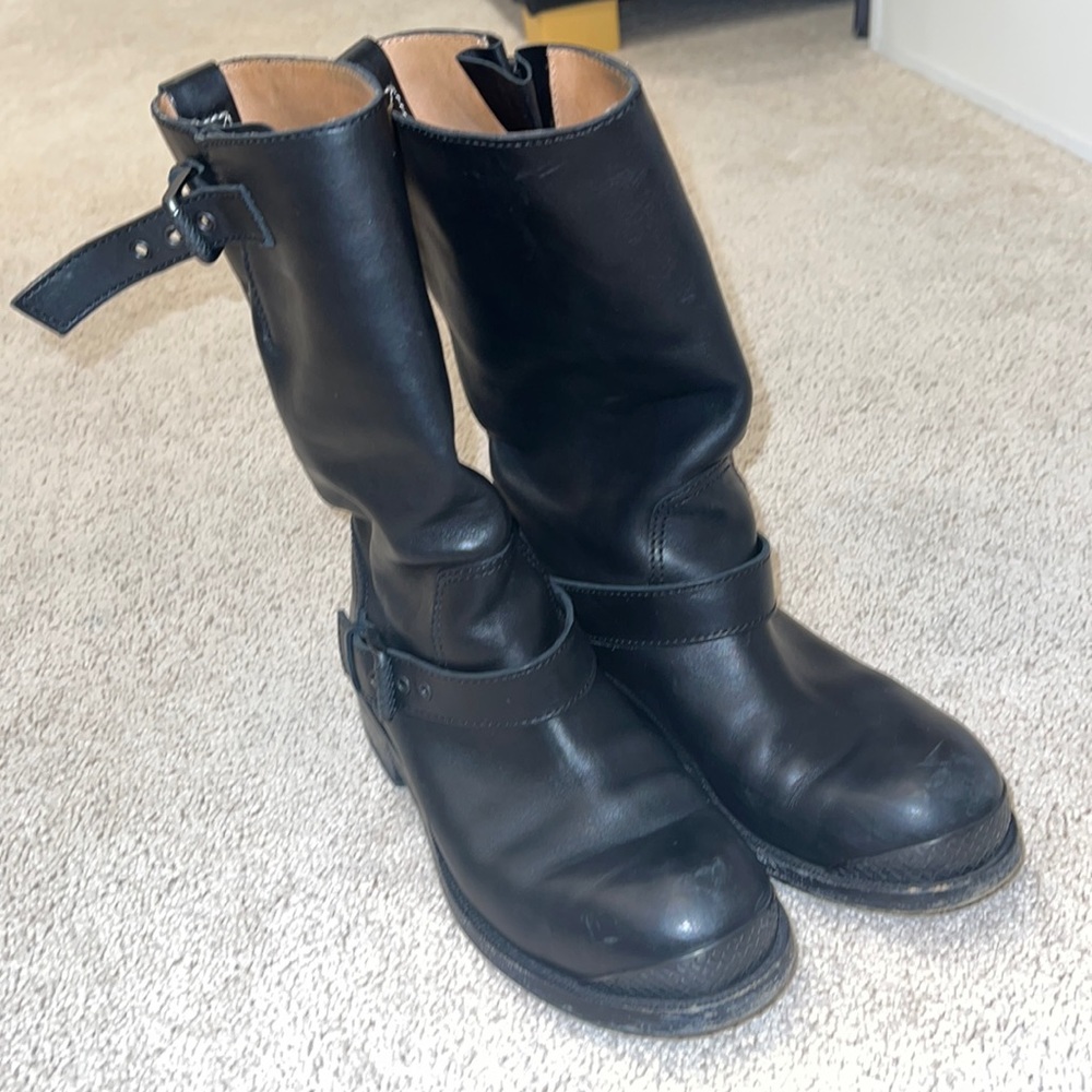 Bottega Veneta genuine leather boots size 37.5 / 7